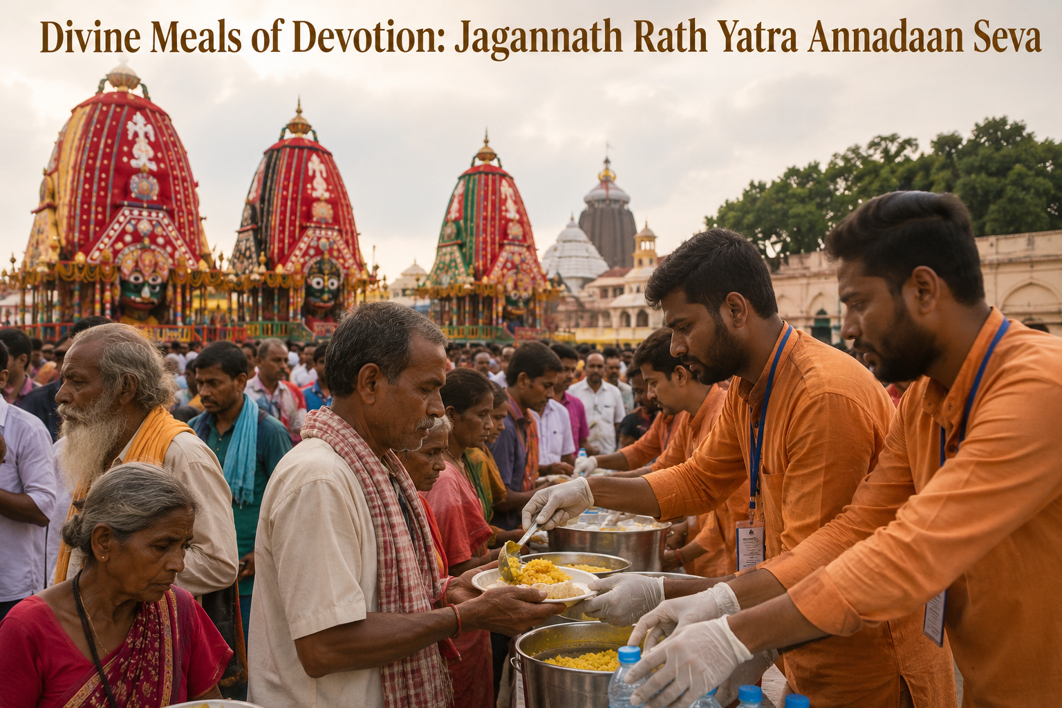 Jagannath Rath Yatra Annadaan Seva