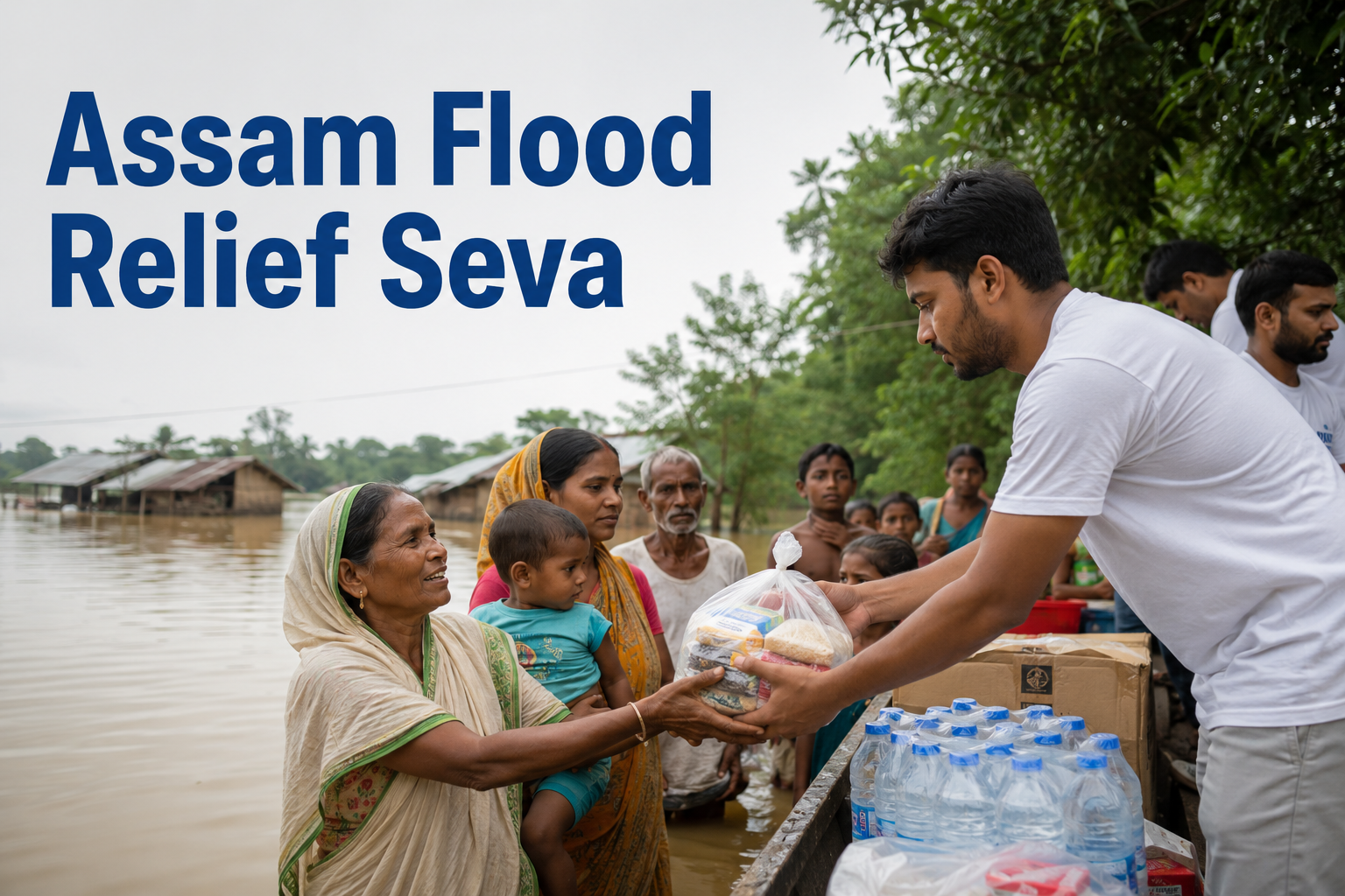 Assam Flood Relief Seva